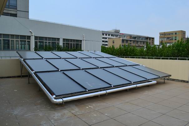 虹梅街道消防站平板太阳能