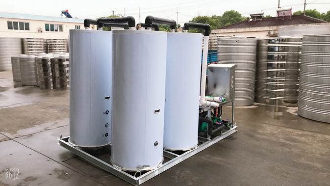 工地热泵热水系统