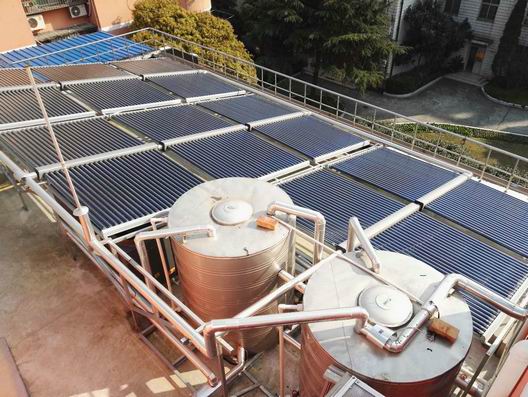 虹梅街道敬老院太阳能空气能热水项目